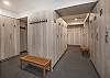 New ski locker room to leave skis, boots and gear.  Convenient to the exit to gondola