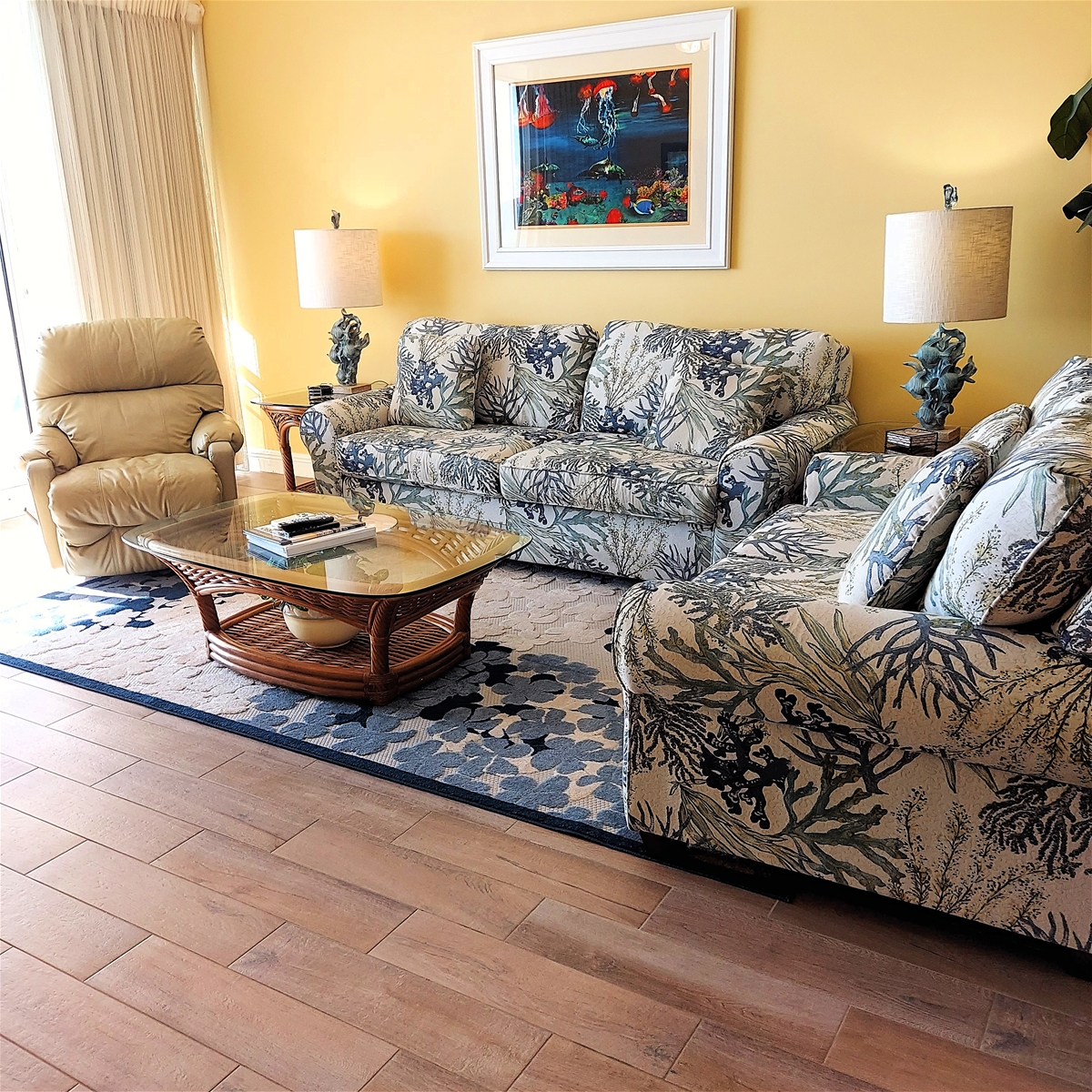 Gulf Front Living Room