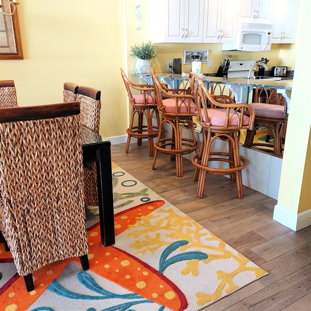 Bar Area with Seating for 3