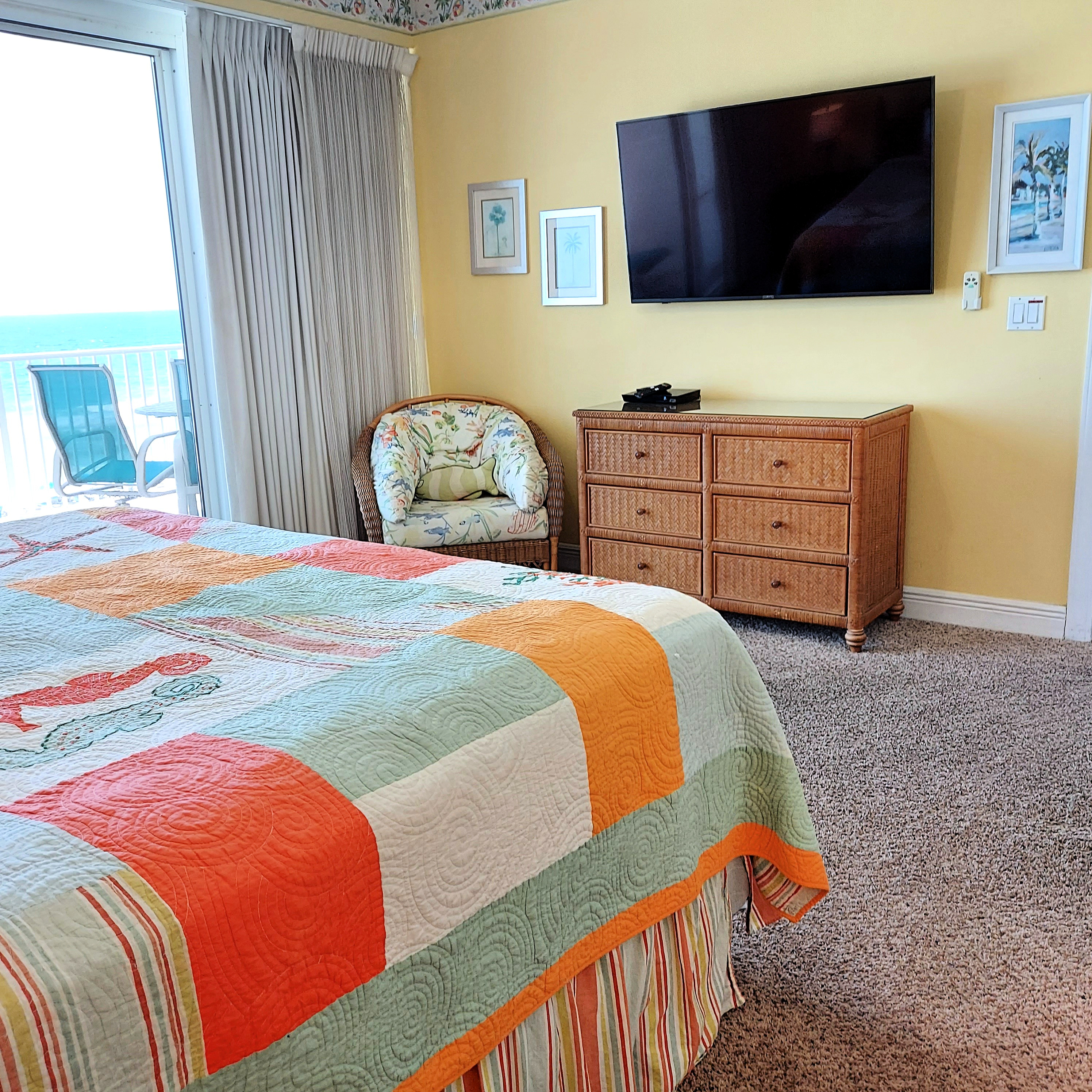 Master Bedroom 42 IN TV
