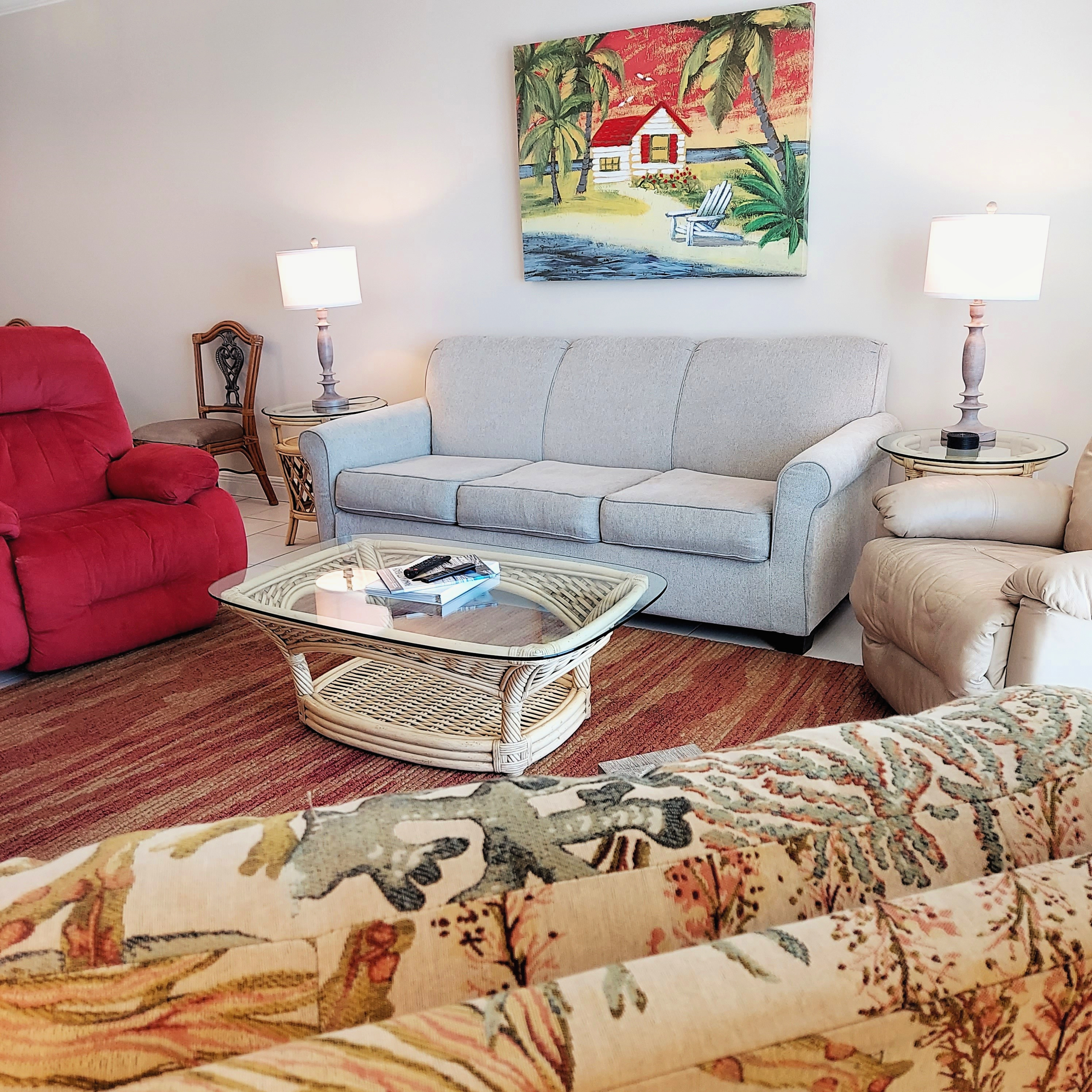 Gulf Front Living Room