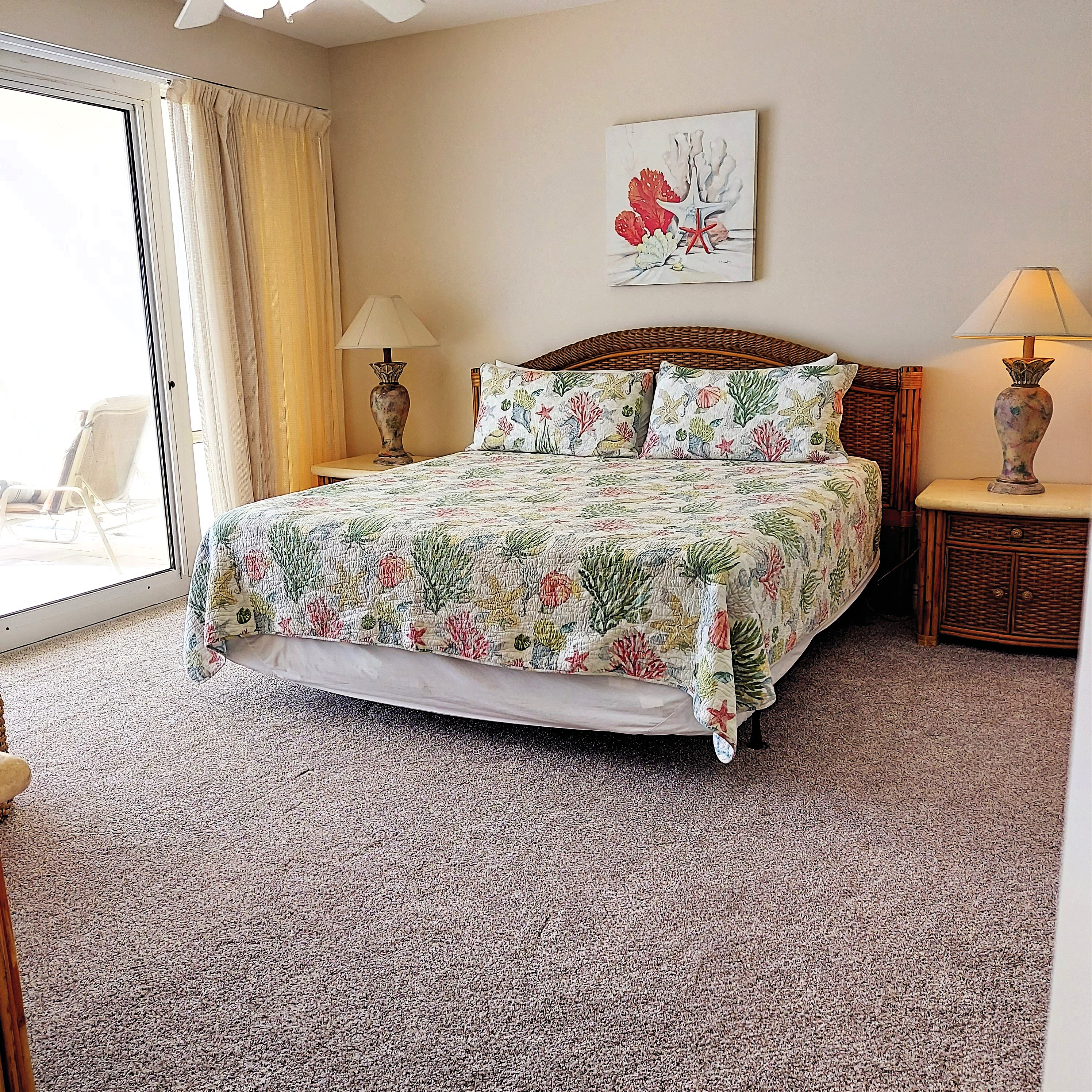 Gulf Front Master Bedroom