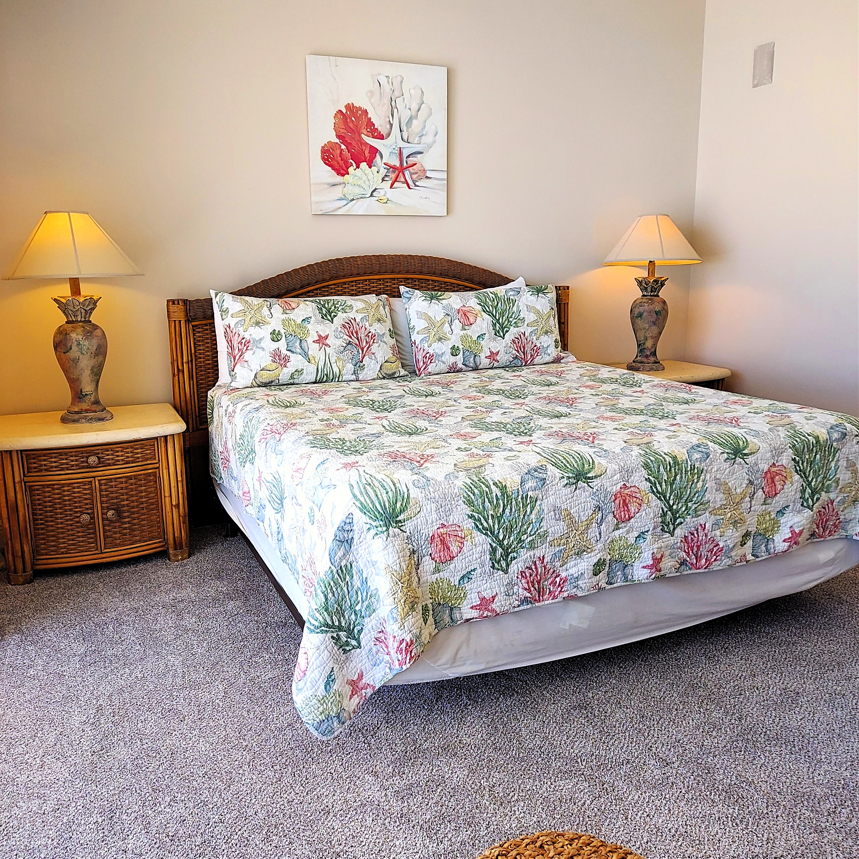 Gulf Front Master Bedroom King Bed