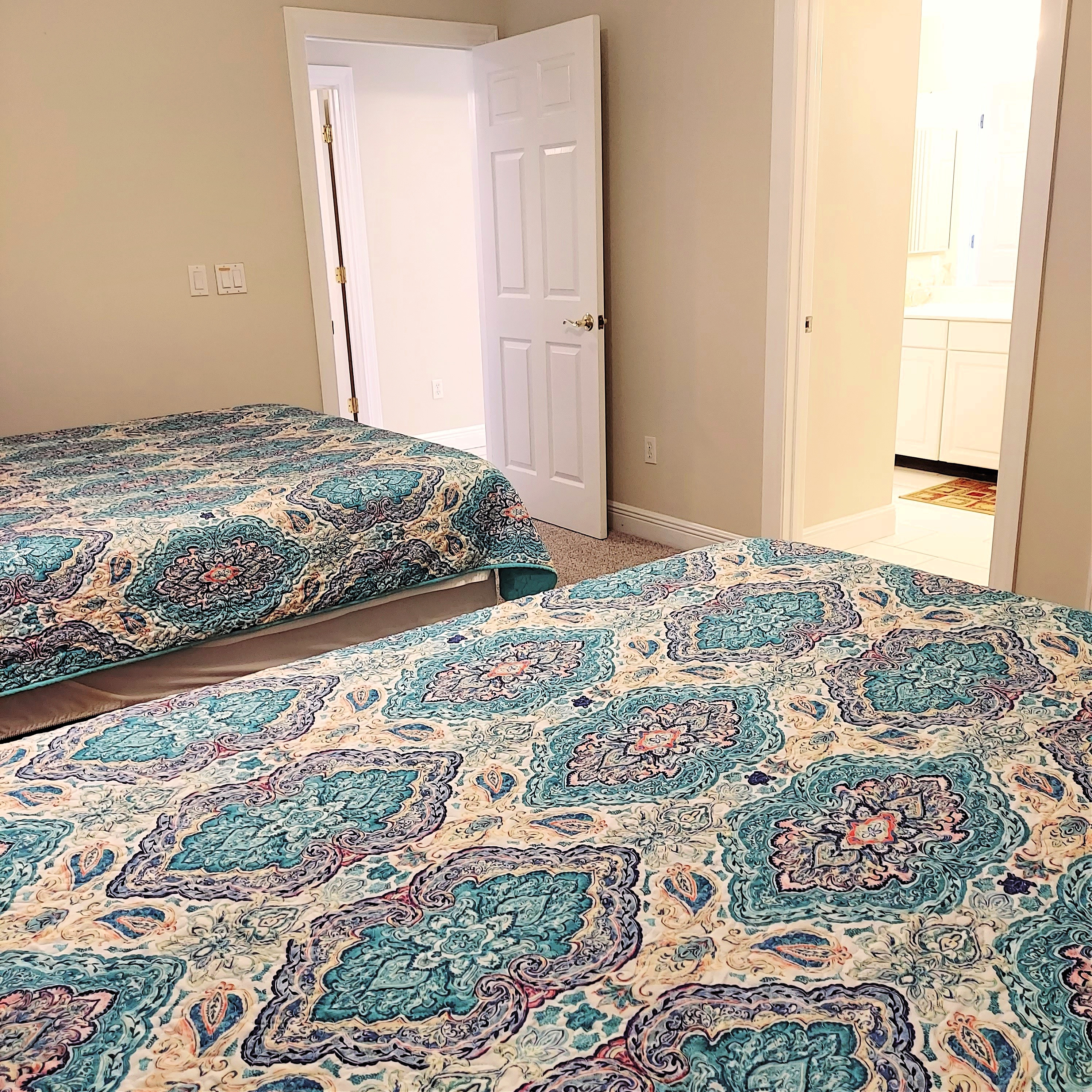 Guest Bedroom with Entrance to Hall Bath