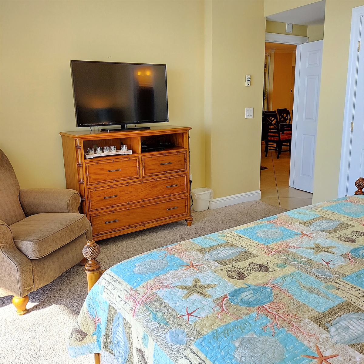 43 Inch TV in 2nd Master