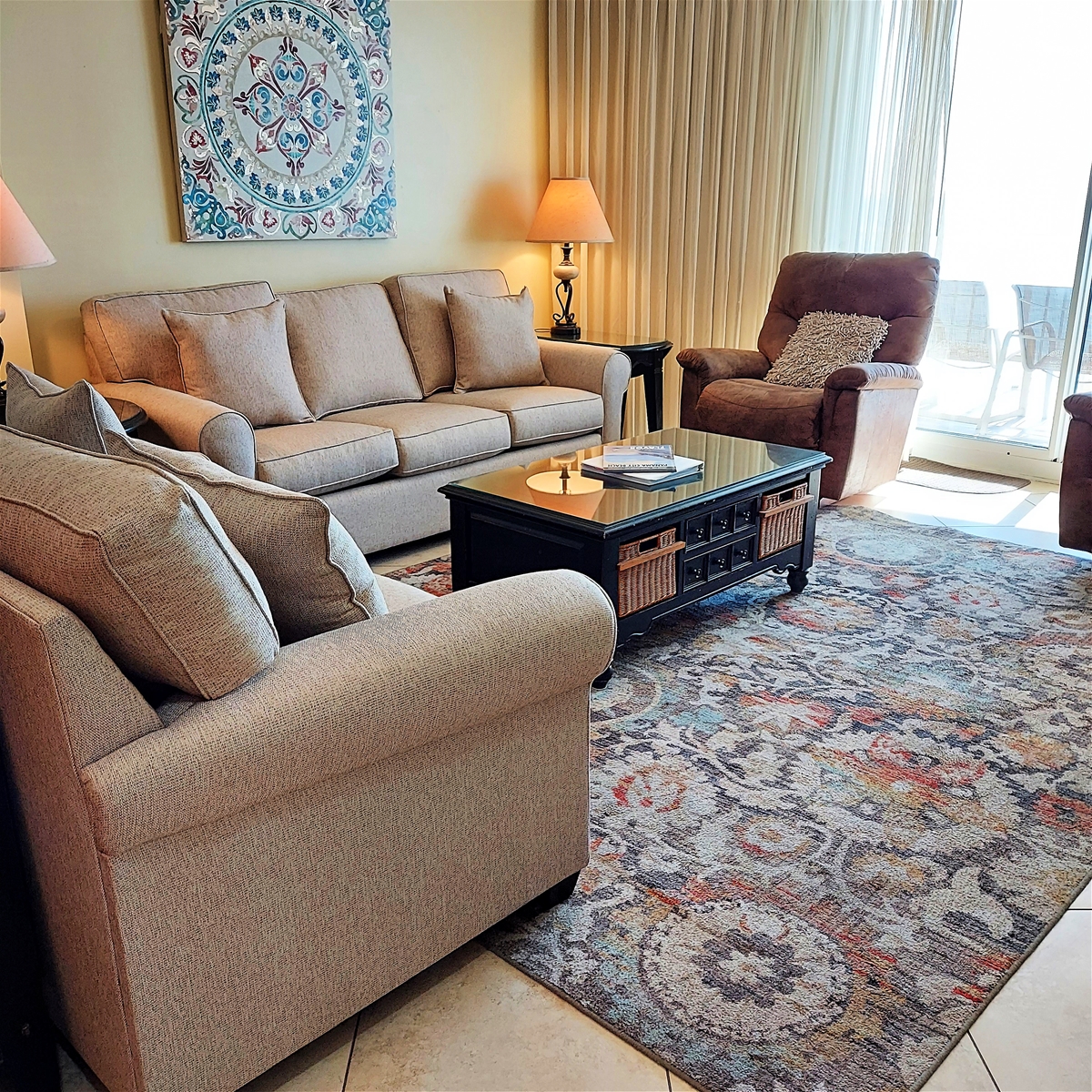 Gulf Front Living Room