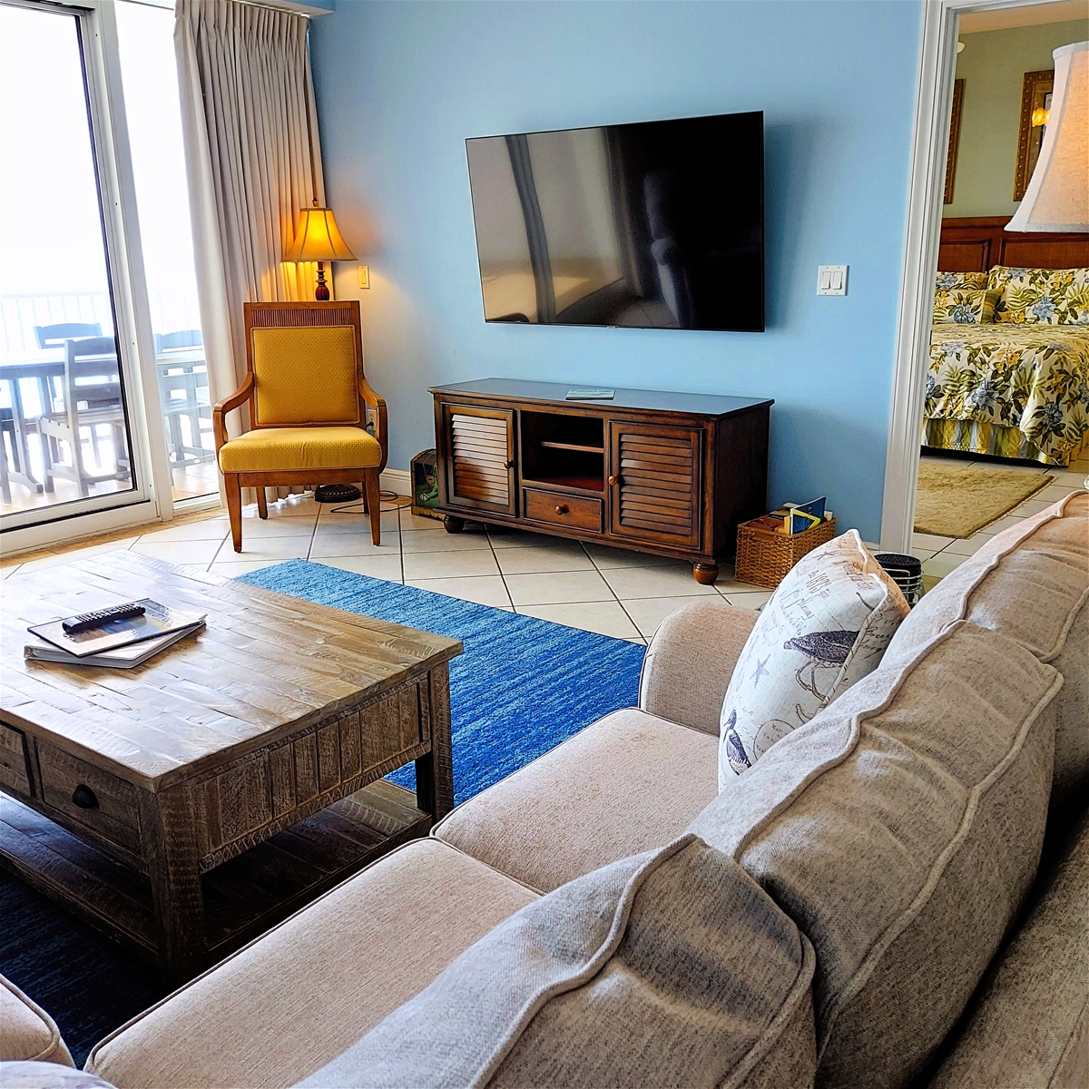 Gulf Front Living Room