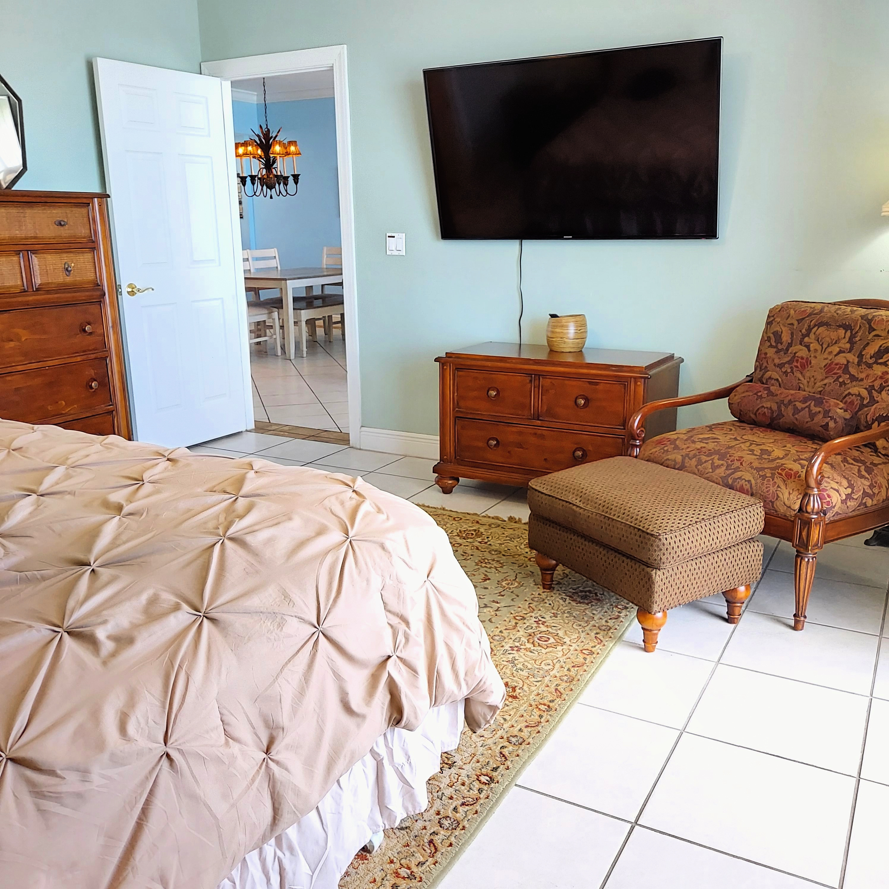 Gulf Front Master Bedroom