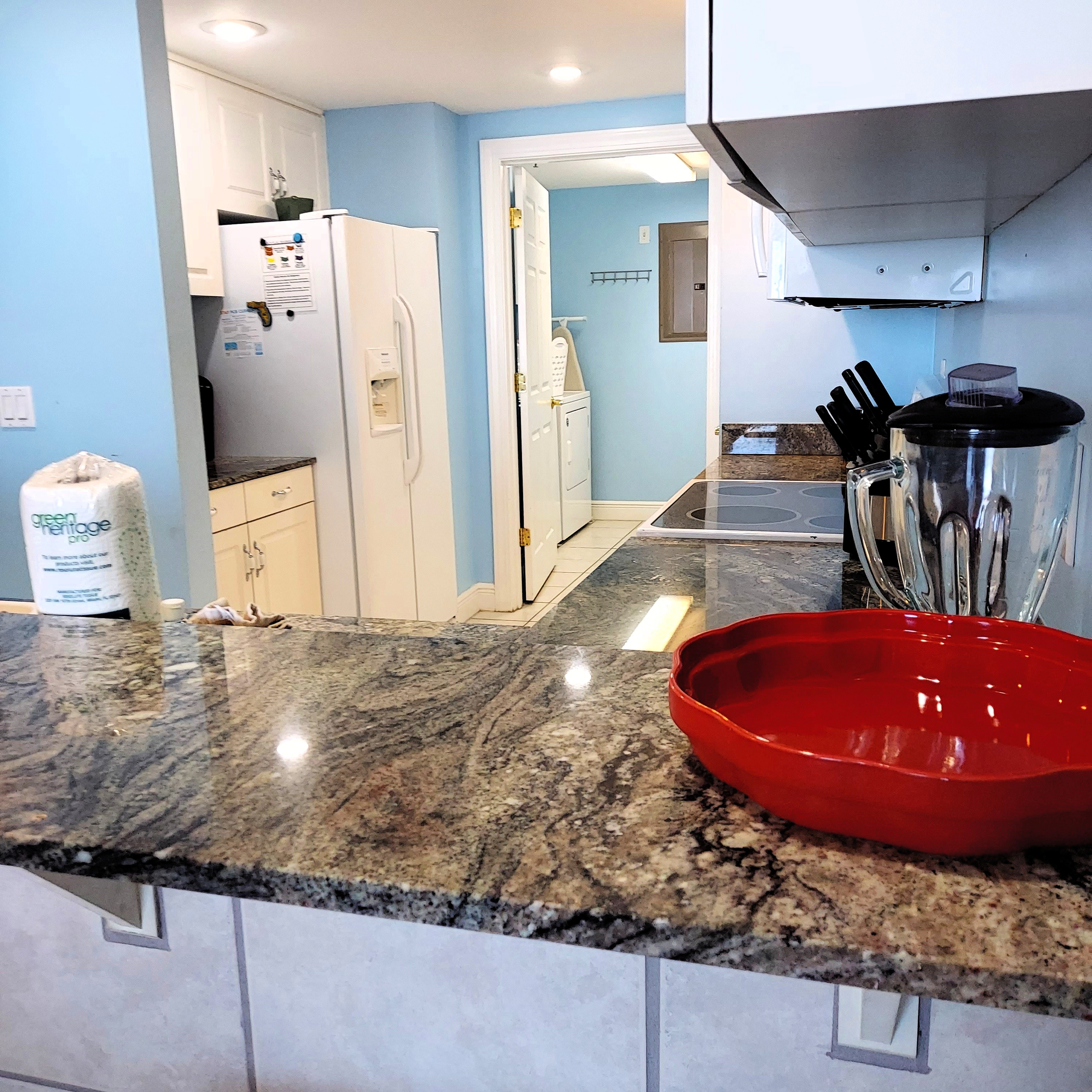 Kitchen/Laundry Room View