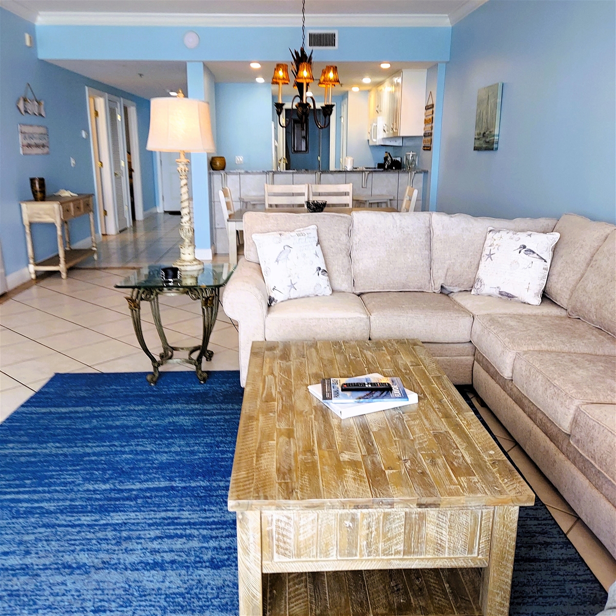 Living Room to Kitchen View