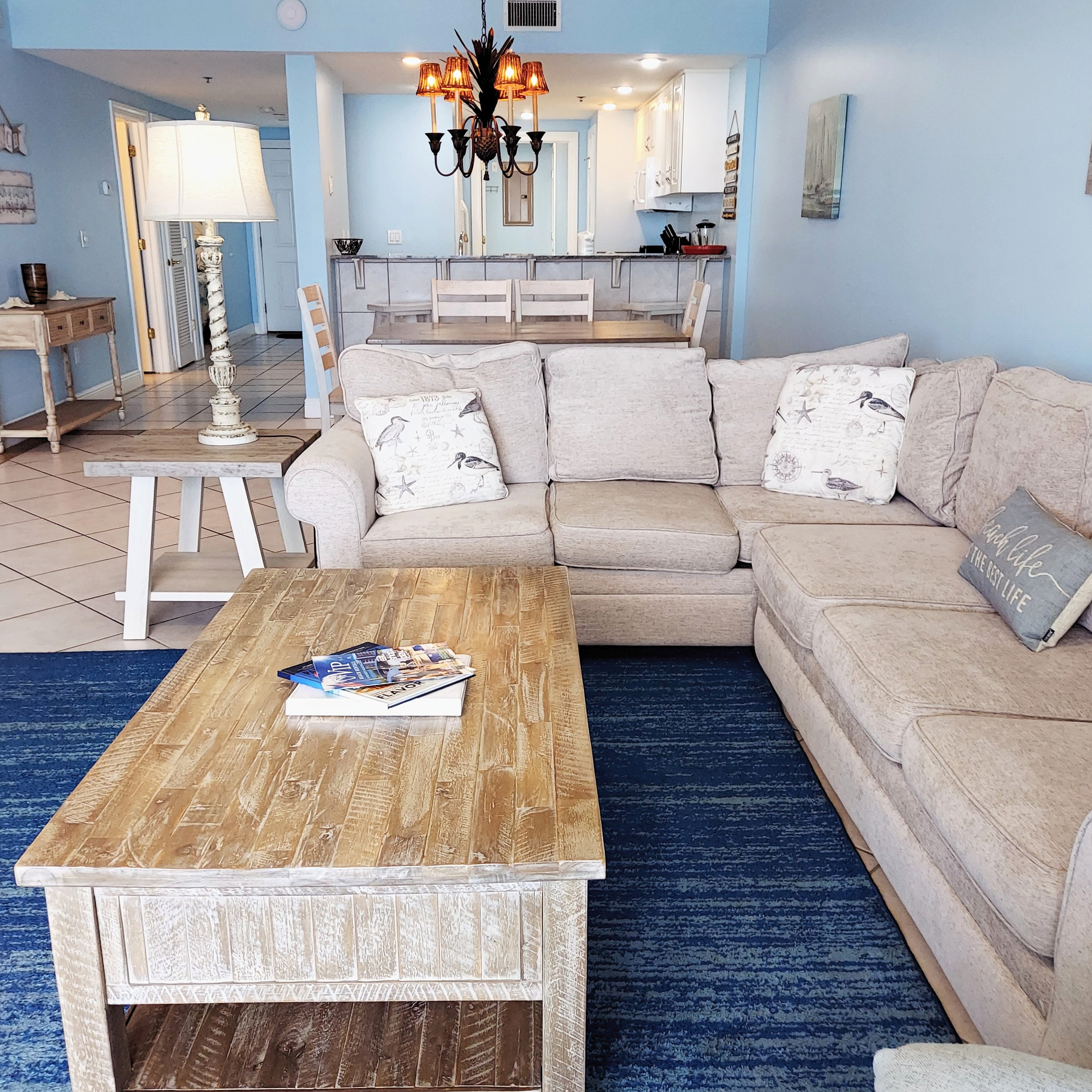 Living Room to Kitchen View