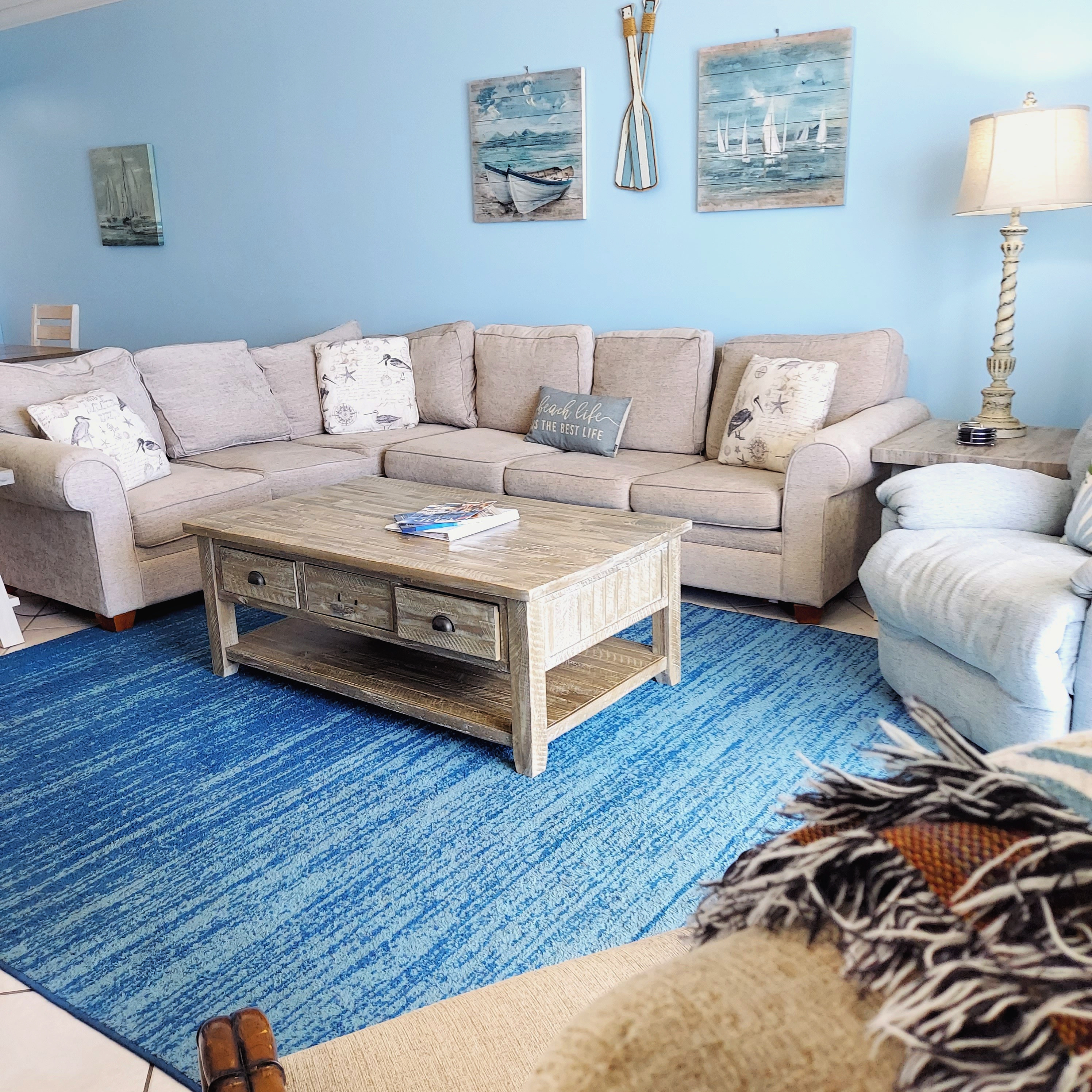 Gulf Front Living Room