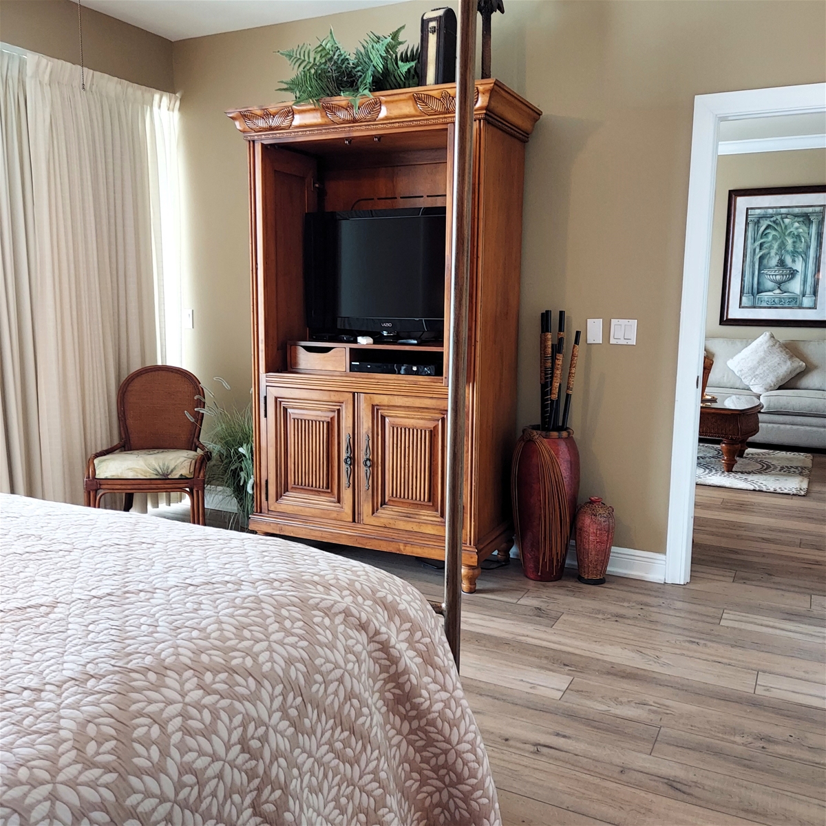 37 inch Master Bedroom TV