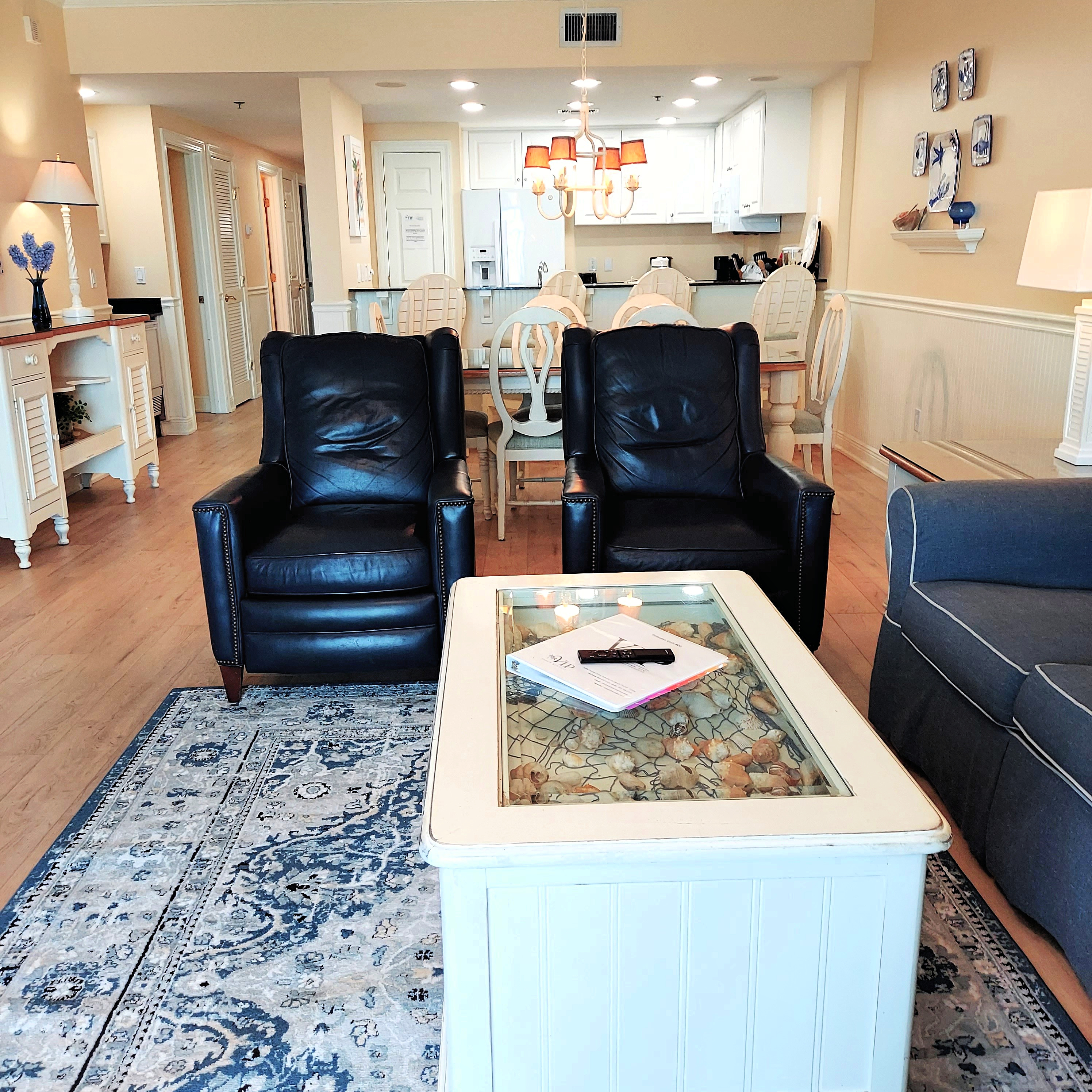 Living Room View to Kitchen