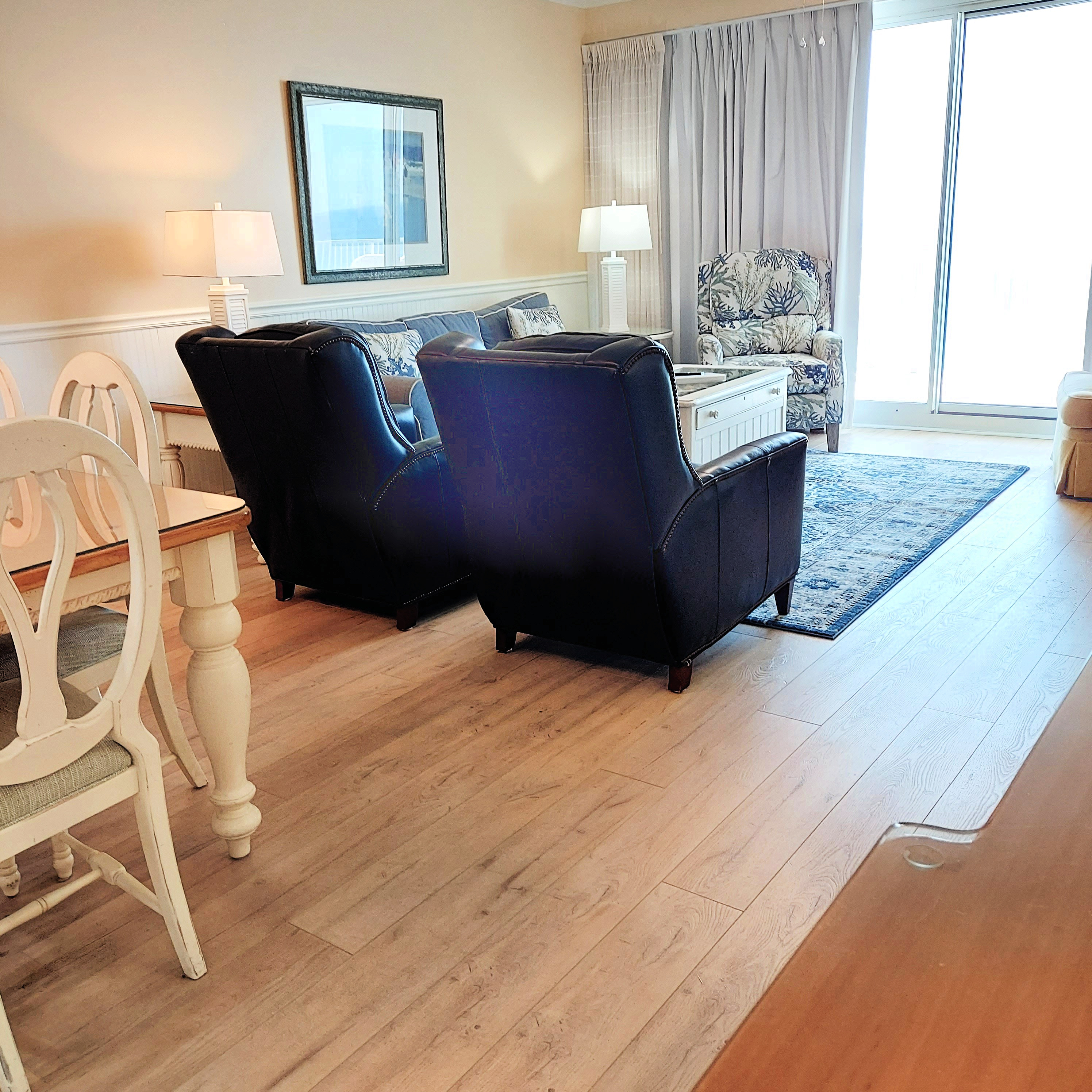 Wet Bar View to Living Room
