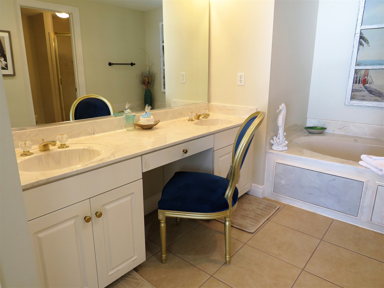 Master Bath Double Vanity