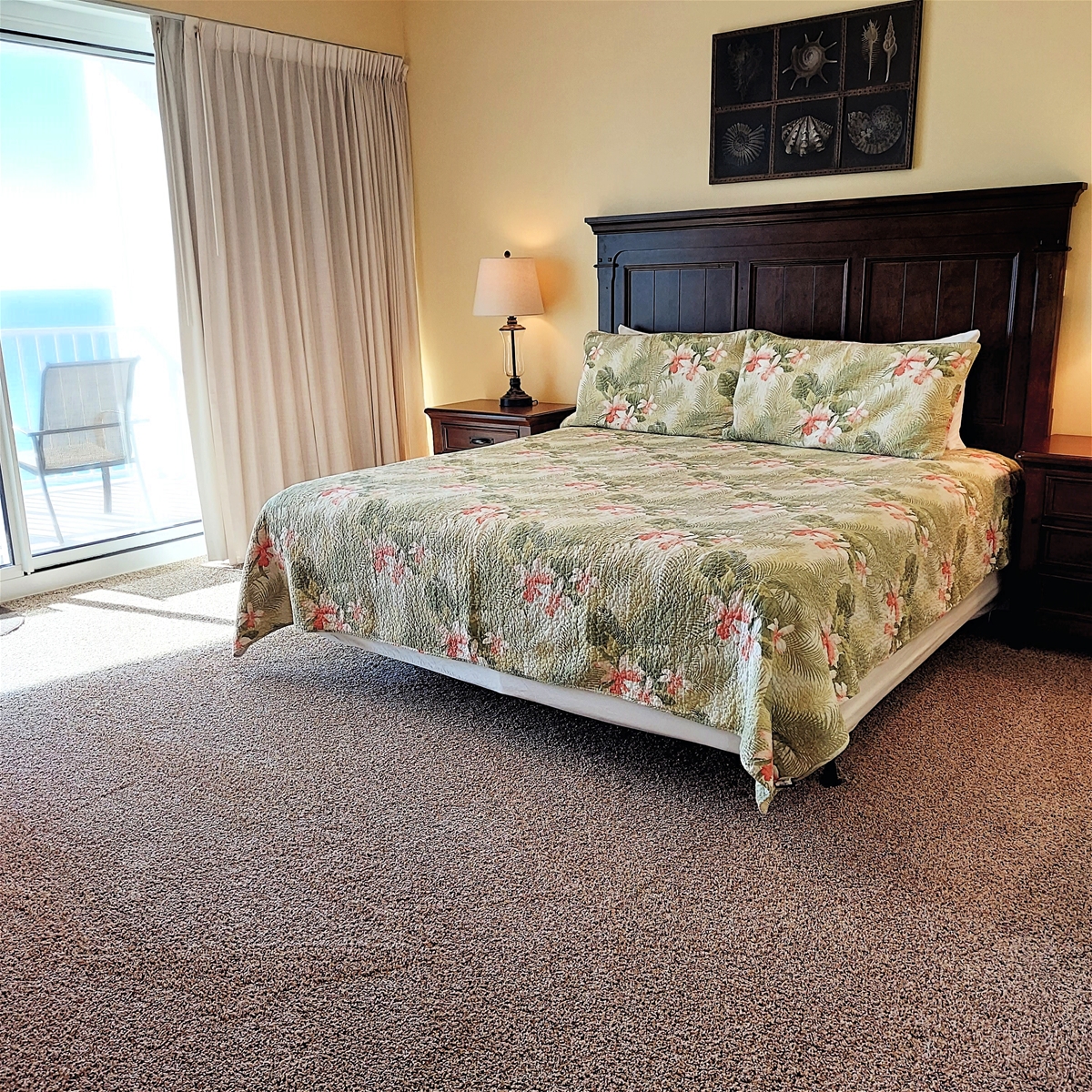 Gulf Front Master Bedroom