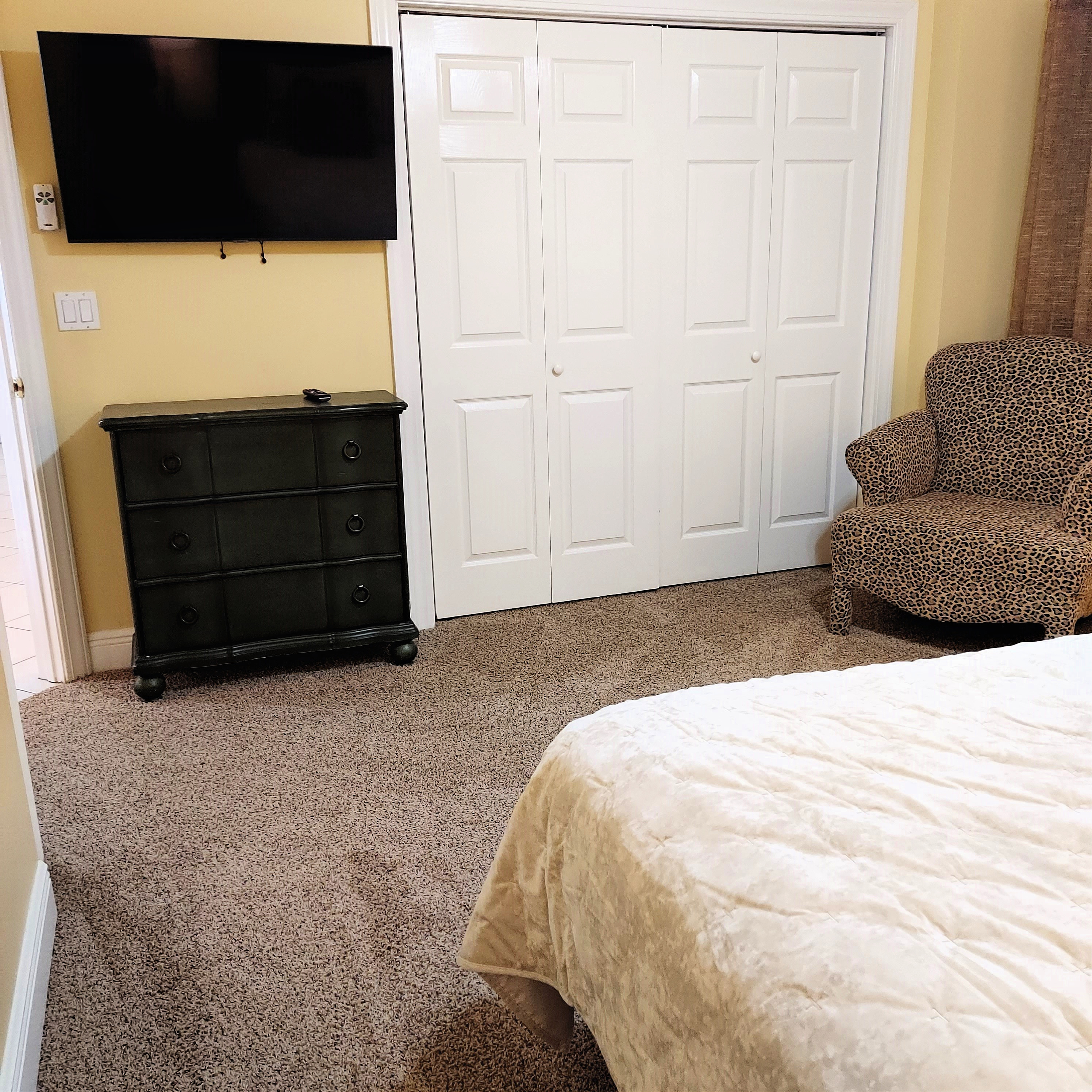 37 Inch TV in 3rd Bedroom