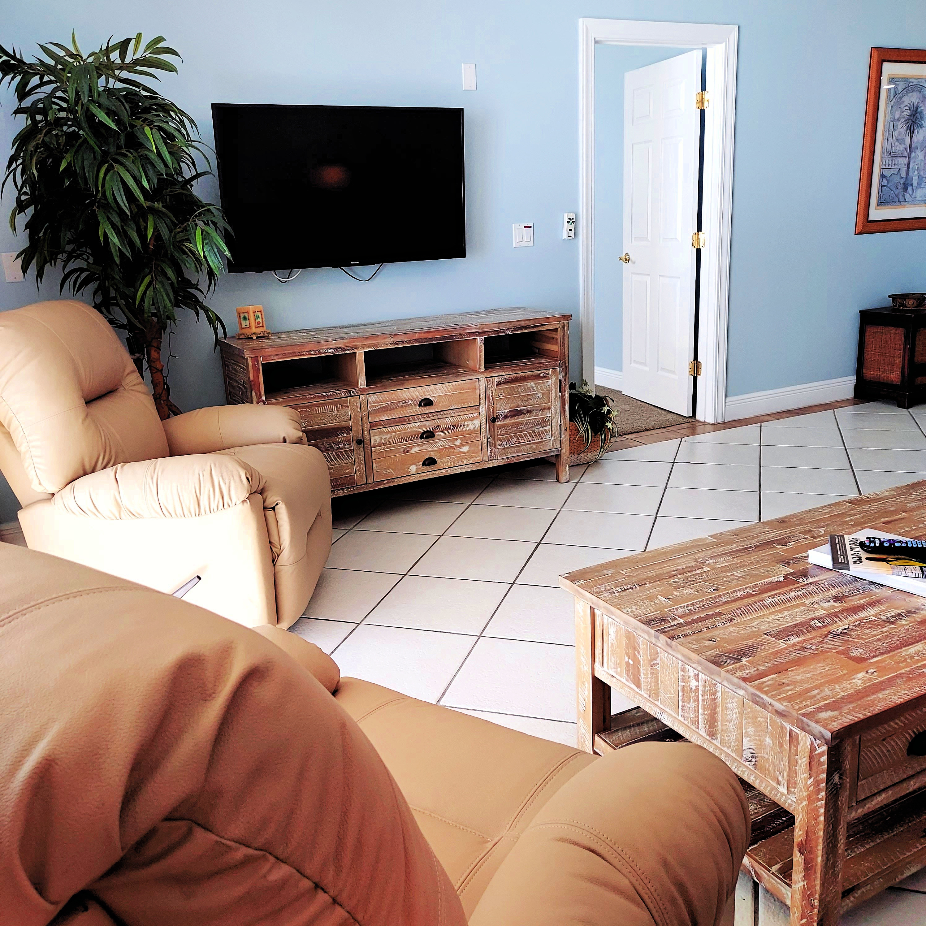 Living Room 50 Inch TV