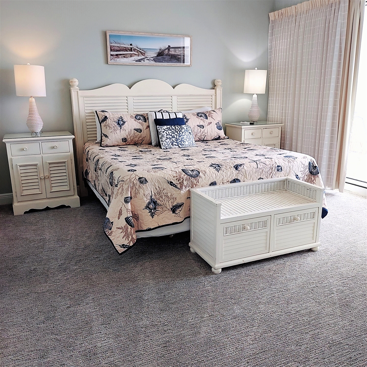 Gulf Front Master Bedroom