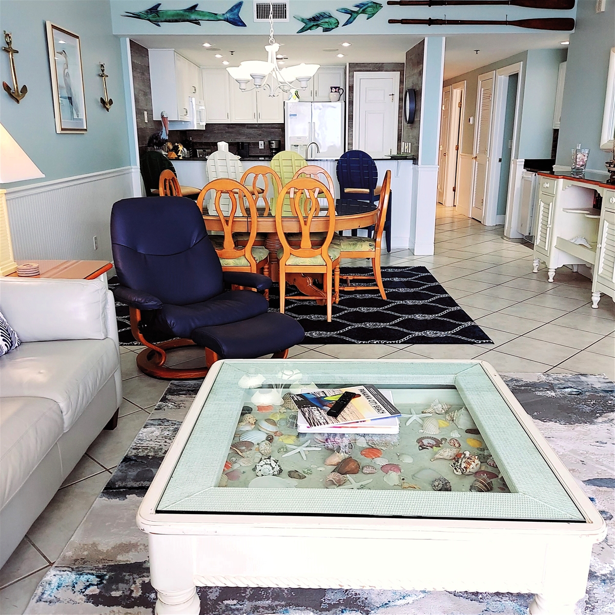 Living Room View To Kitchen