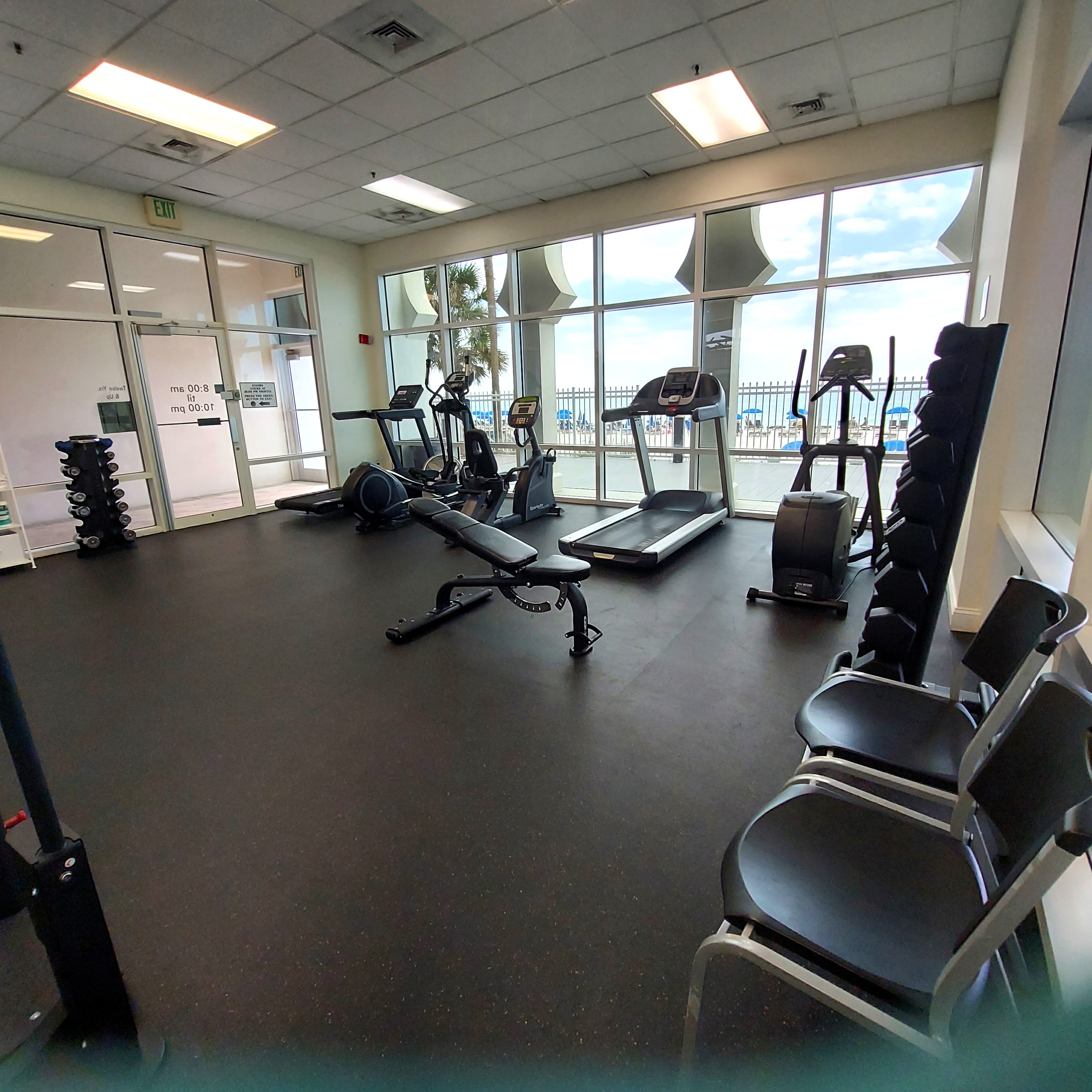 Gulf Front Work Out Room