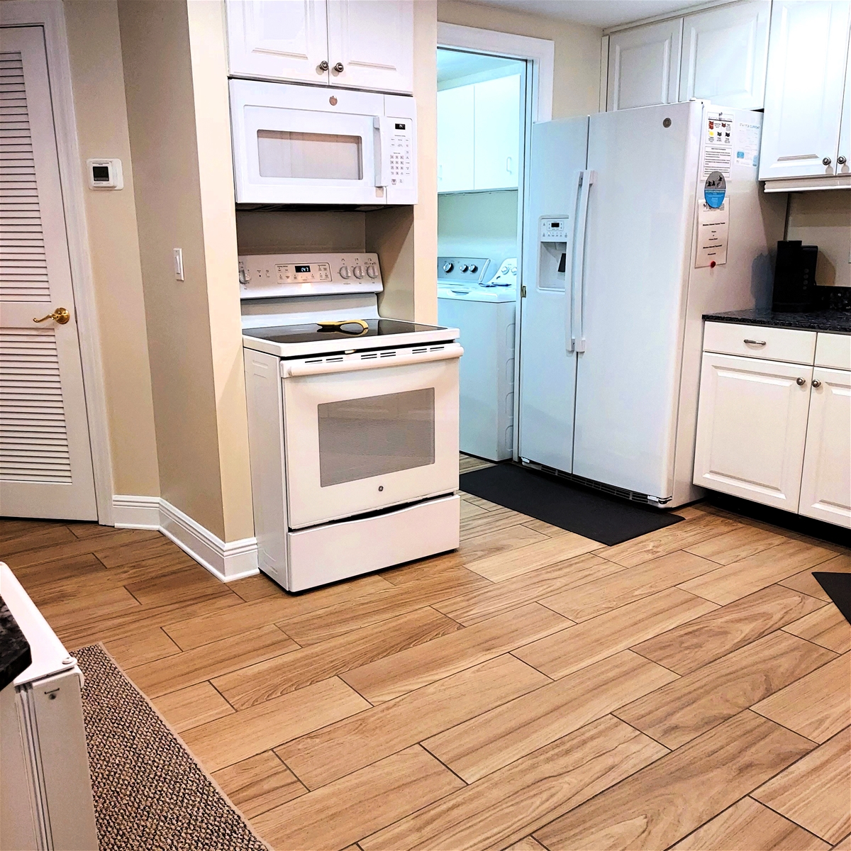 View Into Laundry Room