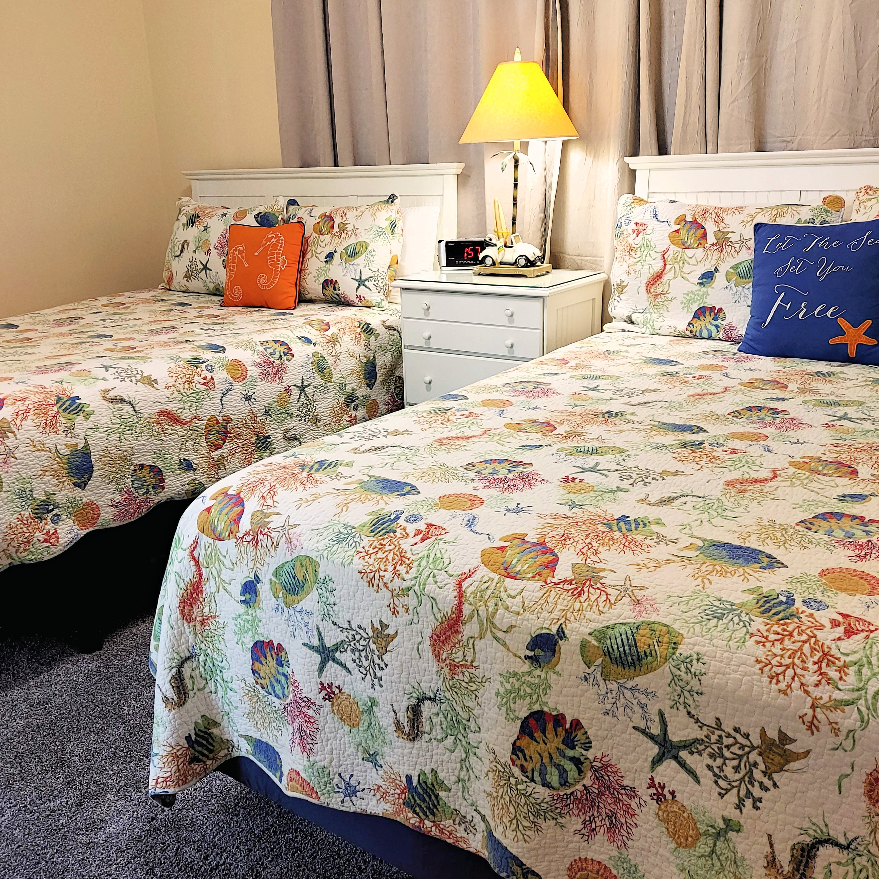 3rd Bedroom with 2 Queen Beds