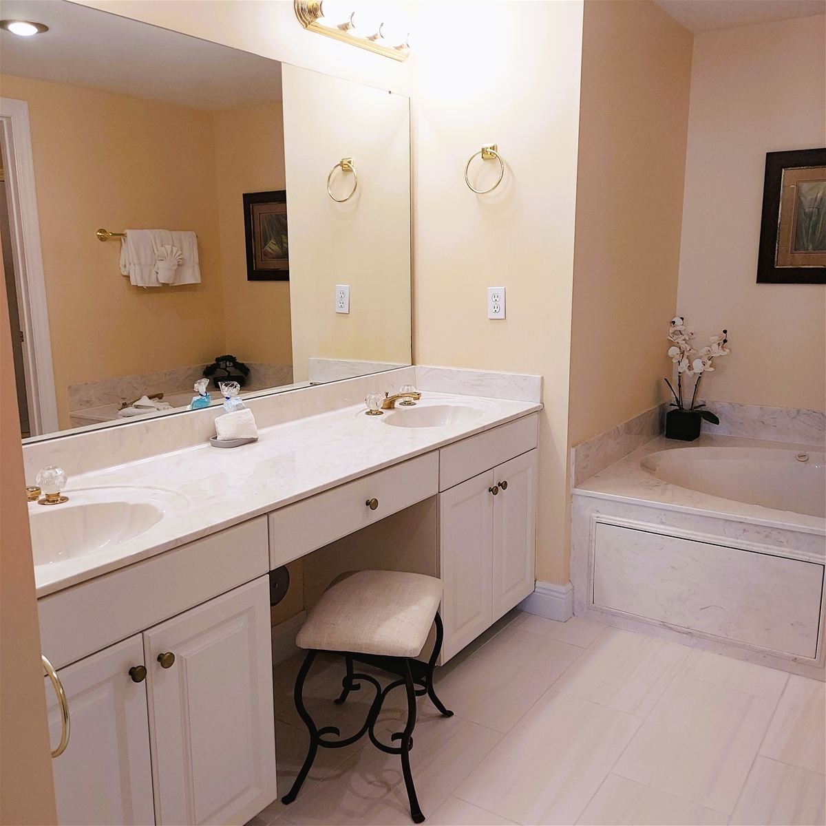 Master Bath Double Vanity