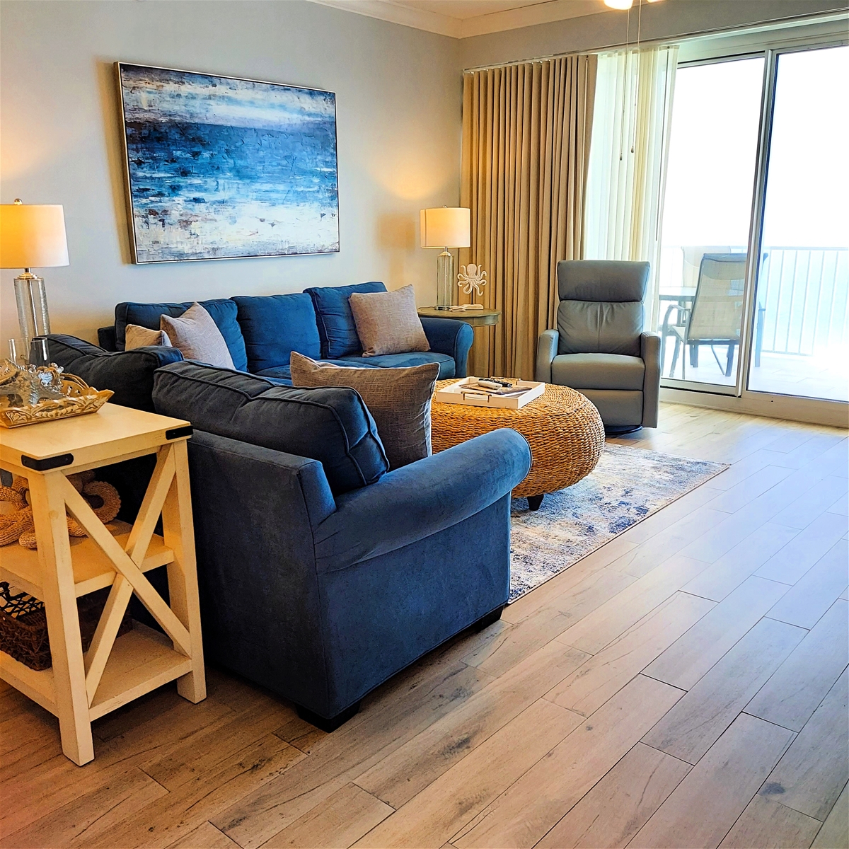 Gulf Front Living Room