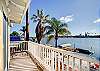 Water view deck off of master bedroom