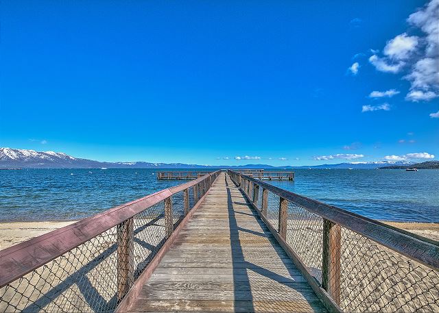 Down the boardwalk