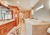 Our luxurious en-suite Master bath