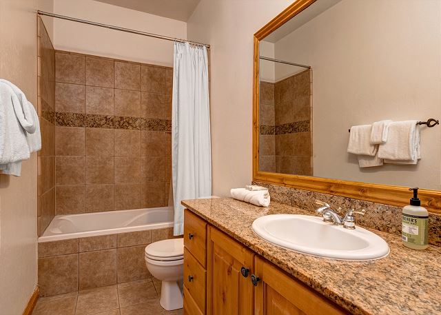 Lower Level Full Bathroom with Tub/Shower Combo