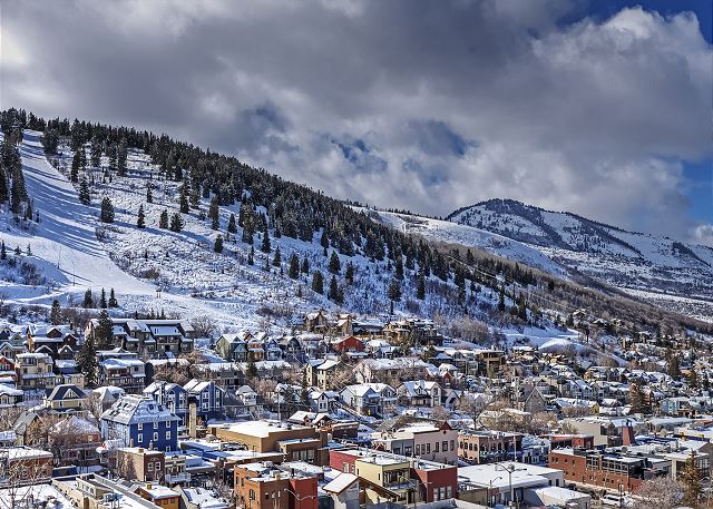 The Gorgeous Town of Park City Utah in the Winter