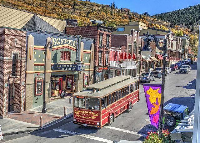 Ride the FREE Trolley or Stroll Down Main Street for Perfect Aft