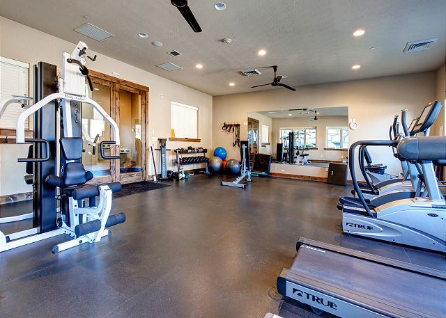 Community Clubhouse Fitness Room 