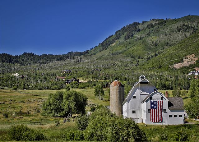 The McPolin Farm - "The White Barn" - Historic Park City, Utah