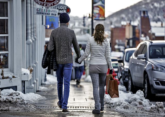 Stroll Park City's Main Street for Boutique Shopping and Del