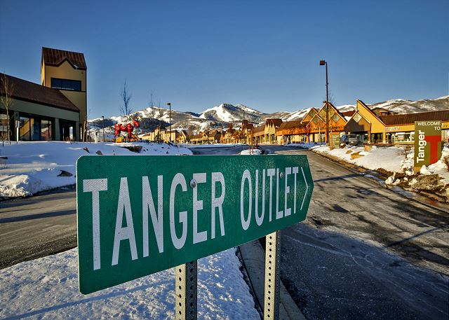 Visit the Tanger Outlet Mall in Park City for great shopping and deals