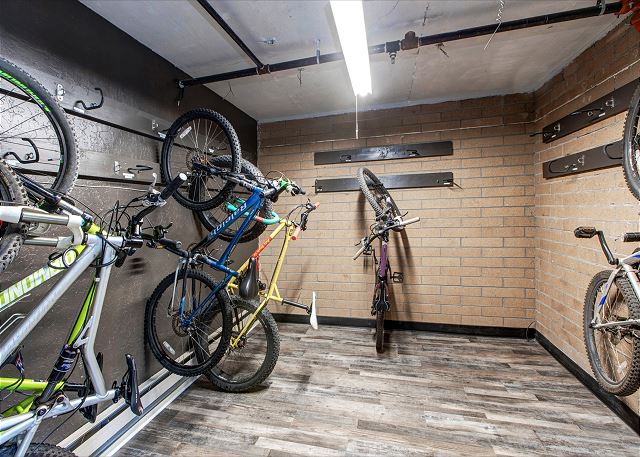 New Claim Bike Storage Room