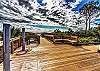 Beachside showers on beach walkway