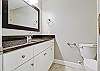 The vanity/sink in the Master Bath