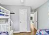 10 Egret Guest Bedroom with Bunk Bed and Twin Bed