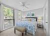 Beautiful master bedroom with King bed