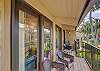 Hilton Head Beachvilla 12 - Balcony off Living Area Overlooking 