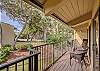 Hilton Head Beachvilla 12 - Balcony off Living Area Overlooking 
