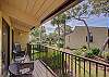 Hilton Head Beachvilla 12 - Balcony off Living Area Overlooking 