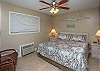 Ocean Dunes 316 - Master Bedroom with King Size Bed 
