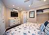 Seaside Villas 331 - Bedroom with King Bed and Second Air Condit